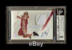 03-04 Lebron James Ud Ultimate 3-clr Rookie Parallel Auto Patch /25 Bgs 9 9.5 10