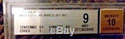 03-04 SPX AUTO JERSEY Lebron James RC /750 BGS 9 MINT Card #151
