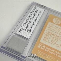 1964 Topps Pete Rose Rookie Dual Grade 6 9 Auto BGS BAS Beckett Autograph Card