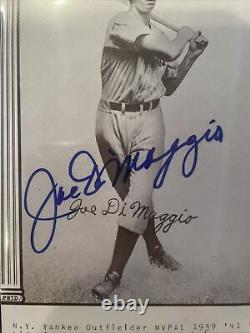 1973-79 Baseball Great HOF Joe DiMaggio BGS AUTO 10 Autographed