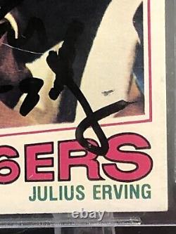 1977-78 Topps Julius Erving #100 Auto BGS 10 Authentic Autograph Signed by DR. J