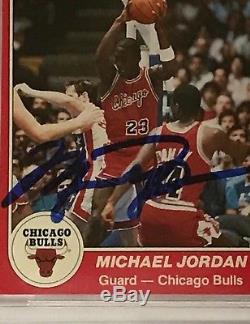 1984-85 Star #101 signed Michael Jordan rookie BGS 9-MINT BAS 10-GEM MINT AUTO