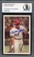 1985 Topps Rose #75 Pete Rose Authentic Autograph Bgs Authentic Auto