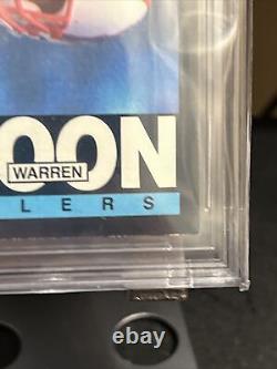 1985 Topps Warren Moon Rookie ON CARD AUTOGRAPH HOF 06 BGS 10 Auto