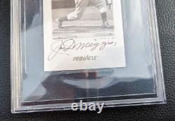 1993 Pinnacle #2 Joe Dimaggio Autograph Auto New York Yankees Hof Bgs 8.5