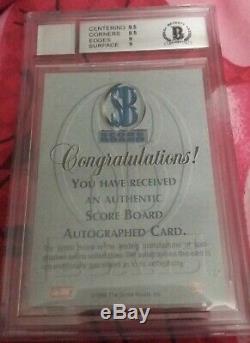 1996 Score Board Kobe Bryant Rookie Rc Autograph 24/390 Bgs 9 Auto 10 Jersey 1/1