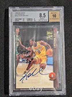 1998-99 Topps Kobe Bryant Auto Autograph #AG2 BGS 8.5/10 Lakers NM MINT+ R100