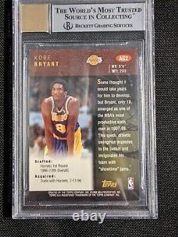 1998-99 Topps Kobe Bryant Auto Autograph #AG2 BGS 8.5/10 Lakers NM MINT+ R100
