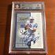 1998 Peyton Manning Playoff Contenders Autograph Auto Ticket Rc /200 Bgs 7