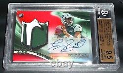 #1/1 BGS 9.5 9 Autograph Rc Nike Swoosh Patch Geno Smith Auto 2013 Rookie Signed