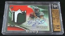 #1/1 BGS 9.5 9 Autograph Rc Nike Swoosh Patch Geno Smith Auto 2013 Rookie Signed