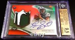 #1/1 BGS 9.5 9 Autograph Rc Nike Swoosh Patch Geno Smith Auto 2013 Rookie Signed