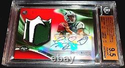 #1/1 BGS 9.5 9 Autograph Rc Nike Swoosh Patch Geno Smith Auto 2013 Rookie Signed