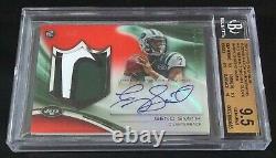 #1/1 BGS 9.5 9 Autograph Rc Nike Swoosh Patch Geno Smith Auto 2013 Rookie Signed