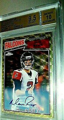 1/1 Matt Ryan 2015 Topps Chrome 60th Ann Auto Superfractor BGS 9.5 10 Autograph