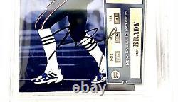 2000 Playoff Contenders Rookie Ticket Tom Brady RC BGS 8.5/10 AUTO NM-MT+ No Res