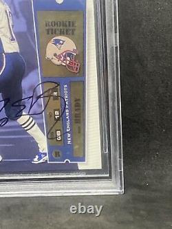 2000 Playoff Contenders Tom Brady RC AUTO BGS 8.5 With10 Centering! 9.5 Surface