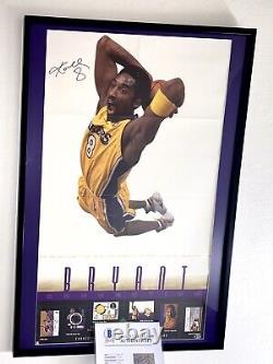 2000 Upper Deck Kobe Bryant Autograph Signed UDA Poster BGS Set Auto Beckett Coa