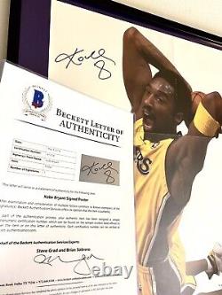 2000 Upper Deck Kobe Bryant Autograph Signed UDA Poster BGS Set Auto Beckett Coa