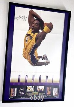 2000 Upper Deck Kobe Bryant Autograph Signed UDA Poster BGS Set Auto Beckett Coa