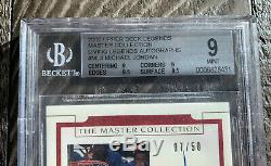 2000 Upper Deck Master Collection Michael Jordan Autograph Auto /50 BGS 9 10