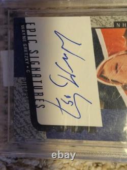 2000 Upperdeck Legends Epic Signatures Wayne Gretzky Autograph BGS 8.5 Auto 10