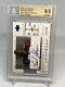 2001 Chad Johnson Rookie Rc Autograph Sp/500 Auto Bgs 9.5/10 Bengals Hof