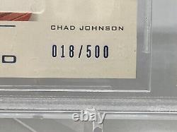 2001 Chad Johnson Rookie Rc Autograph Sp/500 Auto Bgs 9.5/10 Bengals Hof