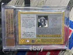 2001 UD SP Legendary Cuts Jackie Robsinon Auto #129/147 BGS 9.5/9 #C-JR