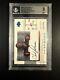 2001 Ud Graded Chad Johnson Rookie Rc Auto Centered 10 Bengals Bgs 9