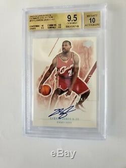 2003-04 Ultimate Collection LeBron James #127 /250 RC AUTO BGS 9.5/10