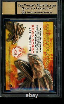 2003 Hercules The Movies Expansion Autograph Kevin Sorbo Hercules Auto BGS 9.5