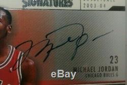 2003 Sp Authentic Signature Michael Jordan #as-mj Ud Bgs 9 Mint / 10 Auto