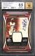 2004-05 Sp Game Used Lebron James Jersey On Card Autograph Auto 036/100 Bgs 8.5