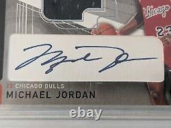 2004-05 Upper Deck Spx Michael Jordan Autograph Bgs 9.5 Gem Mint 10 Jersey Auto