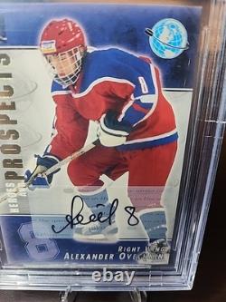 2004 ITG Heroes & Prospects Alexander Ovechkin Autographs BGS 9 AUTO 10 POP 1