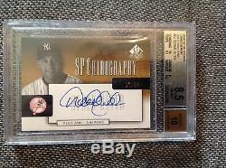 2004 Sp Authentic Derek Jeter Chirography Autograph Auto Gold /20 Sp Bgs 8.5 10