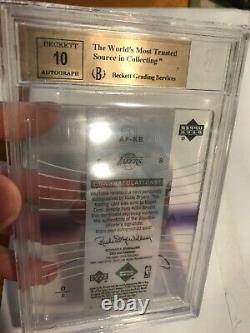 2004 Upper Deck Trilogy Auto Focus Kobe Bryant Signature Autograph Bgs 9.5 10 Sp