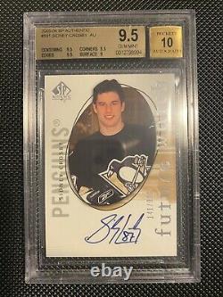 2005-06 Sp Authentic Future Watch Auto Sidney Crosby BGS 9.5 /999