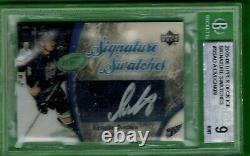 2005-06 UD SIGNATURE SWATCHES Alex Ovechkin ROOKIE ON SWATCH AUTO RC BGS 9-10