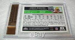 2005 Aaron Rodgers Topps Chrome Gold Auto Xfractor 85/399 Rc Bgs 9.5 10 Rookie
