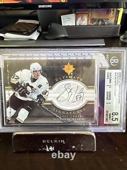 2006-07 UD Ultimate Collection Signatures Sidney Crosby Auto BGS 8.5
