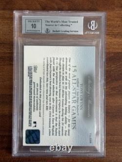 2006 Topps Sterling Tony Gwynn Moments Relics Autographs /10 BGS 9 10 Auto