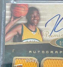 2007-08 UD Premier Kevin Durant KD RPA Rookie Patch Auto Card /199 Rc BGS 8.5/10