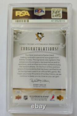 2007 Sidney Crosby The Cup Signature Patch Auto /75 RARE! BGS PSA 10