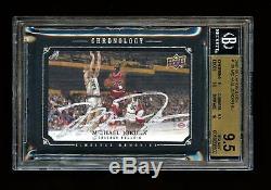 2007 Upper Deck Chronology #138 Michael Jordan /99 Auto Autograph BGS 9.5/10