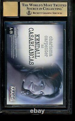 2007 Veronica Mars S2 Autograph Charisma Carpenter as Kendall Auto BGS 9.5/10
