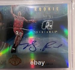 2008-09 Upper Deck Radiance #89RC Derrick Rose RC Auto 97/99