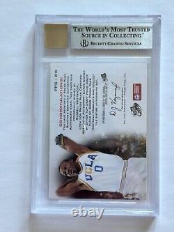 2008 RUSSELL WESTBROOK Rookie Press Pass Silver BGS 9 Auto 10 70/100 Silver RC