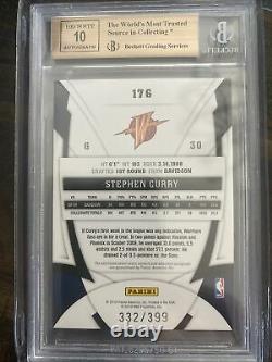 2009-10 Certified Stephen Curry Rookie Jersey Auto BGS 9.5/w 10 Auto #/399